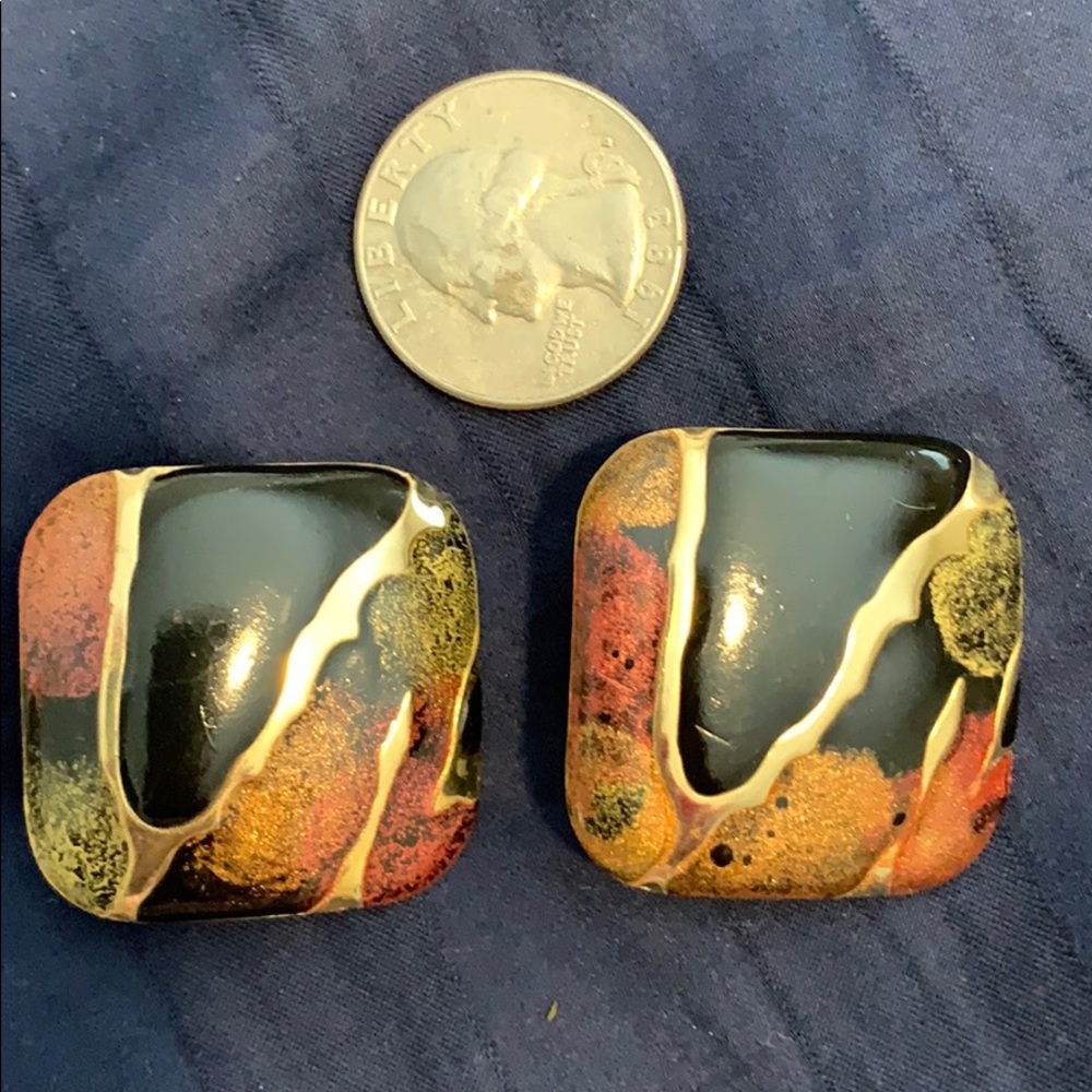 ❤️80s show stopper earrings - Picture 1 of 2